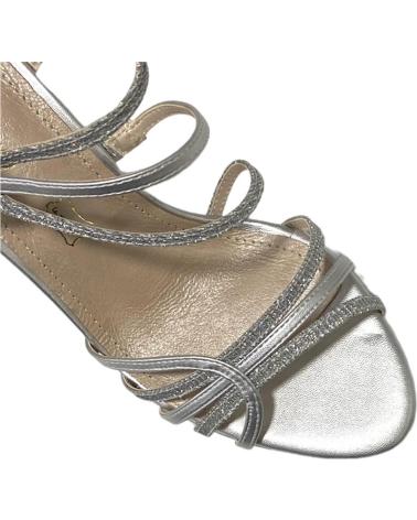 Sandali per Donna CALZADOMANIA SANDALIA TIRAS MEZCLADAS PLATA
