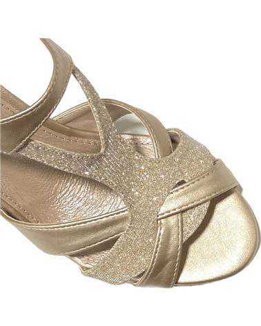 Sandali-De-Mujer-CALZADOMANIA-SANDALIA-TACON-TIRAS-TRIANGULO-ORO