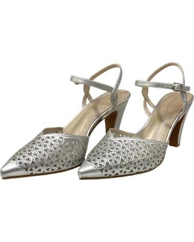 Sandali per Donna CALZADOMANIA SANDALIA PUNTERA CON BRILLANTE PLATA