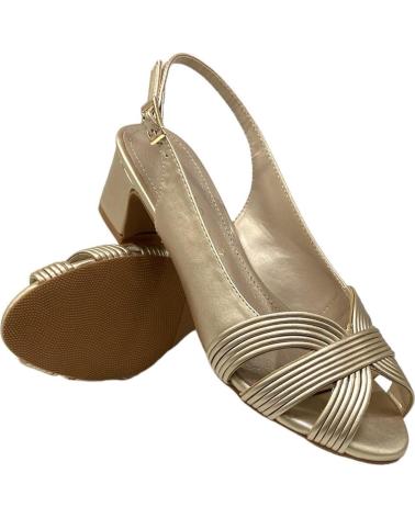 Sandali-De-Mujer-CALZADOMANIA-SANDALIA-TACON-BAJO-ORO
