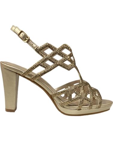 Sandálias de Mulher CALZADOMANIA SANDALIA TIRAS CON BRILLO ORO
