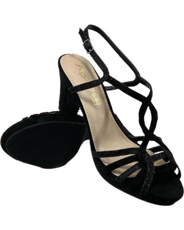 Sandálias de Mulher CALZADOMANIA SANDALIA COMBINADA SERRAJE Y B NEGRO