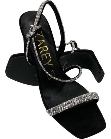 Woman Sandals CALZADOMANIA SANDALIA PLATAFORMA TIRAS STRA NEGRO
