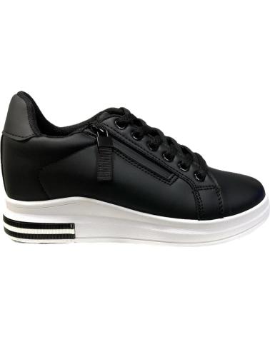 Sportivo per Donna CALZADOMANIA DEPORTIVA CUNA INTERIOR CREMAL NEGRO