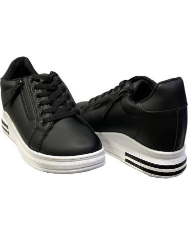 Sportivo per Donna CALZADOMANIA DEPORTIVA CUNA INTERIOR CREMAL NEGRO