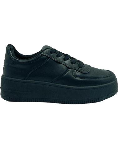 Deportivas-De-Mujer-CALZADOMANIA-BAMBA-NAPA-CLASIC-NEGRO
