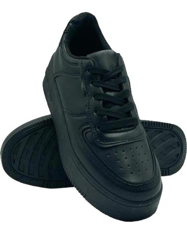 Deportivas-De-Mujer-CALZADOMANIA-BAMBA-NAPA-CLASIC-NEGRO