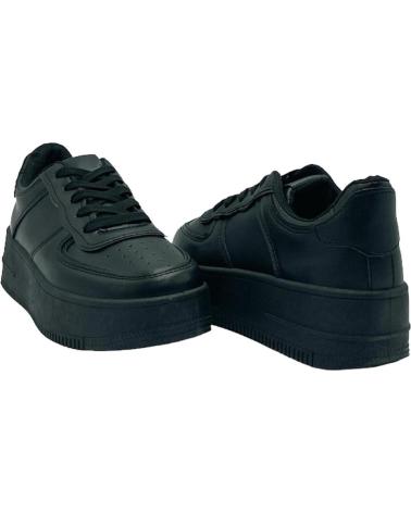 Deportivas-De-Mujer-CALZADOMANIA-BAMBA-NAPA-CLASIC-NEGRO