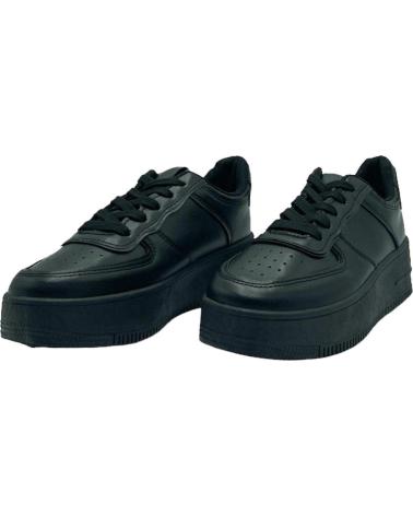 Deportivas-De-Mujer-CALZADOMANIA-BAMBA-NAPA-CLASIC-NEGRO