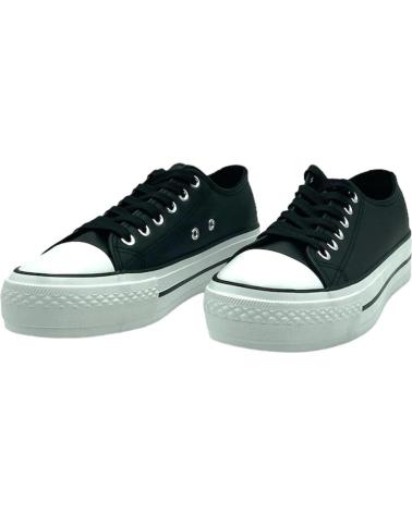 Deportivas-De-Mujer-CALZADOMANIA-BAMBA-NAPA-NEGRO