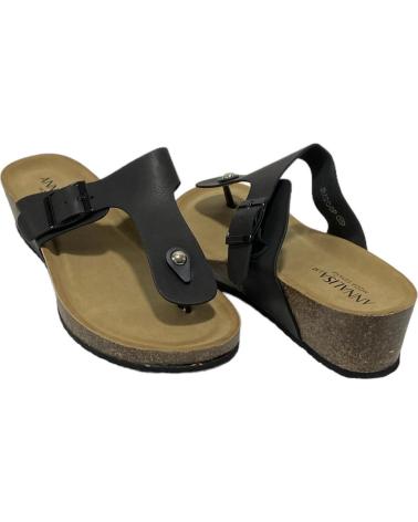 Sandales-De-Mujer-CALZADOMANIA-SANDALIA-DE-DEDO-CON-HEBILLA-NEGRO