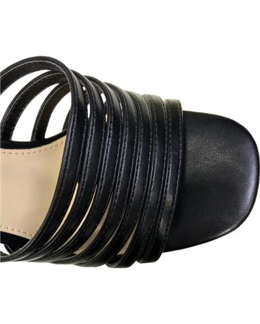 Sandali-De-Mujer-CALZADOMANIA-SANDALIA-MULTITIRAS-METALIZADA-NEGRO