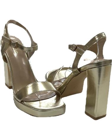 Sandali-De-Mujer-CALZADOMANIA-SANDALIA-TIRA-TACON-ANCHO-ORO