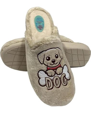 Pantofole-De-Mujer-CALZADOMANIA-ZAPATILLA-DOG-BEIG