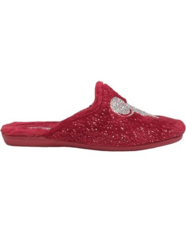 Pantofole-De-Mujer-CALZADOMANIA-ZAPATILLA-CARA-GLITER-ROJO