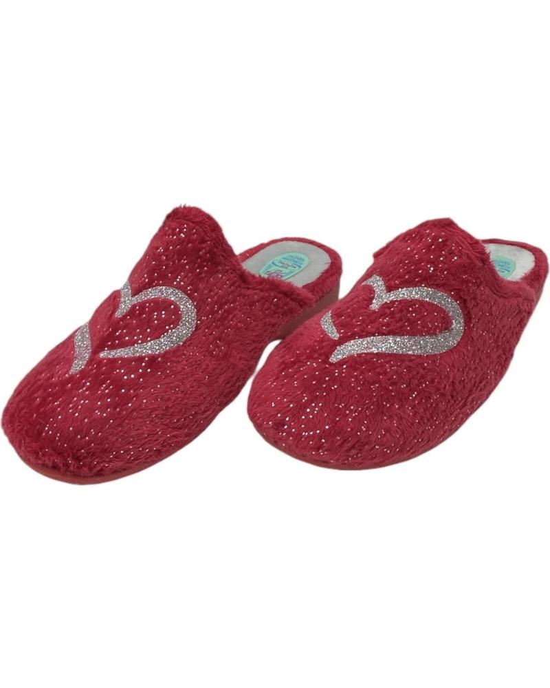 Pantofole-De-Mujer-CALZADOMANIA-ZAPATILLA-CORAZON-A-MANO-ROJO