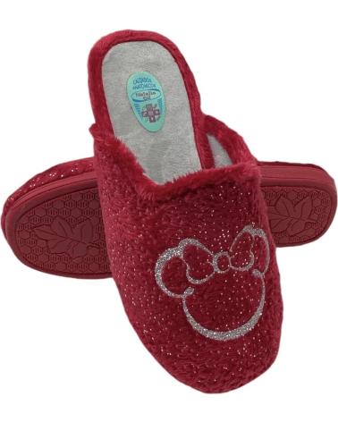 Pantofole-De-Mujer-CALZADOMANIA-ZAPATILLA-MICKEY-CON-PINTAS-ROJO