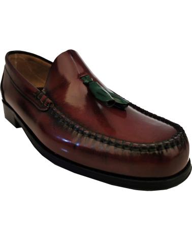 Mocasines de Hombre SOTOALTO DUCATIFLEX BURGUNDY-GREEN