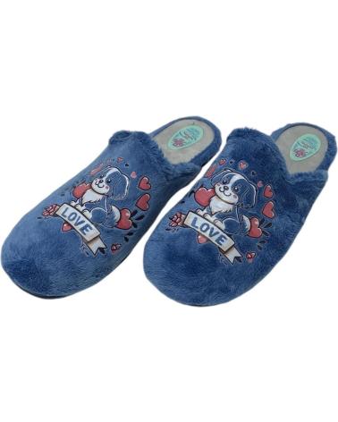 Pantofole-De-Mujer-CALZADOMANIA-ZAPATILLA-DIBUJOS-AZUL