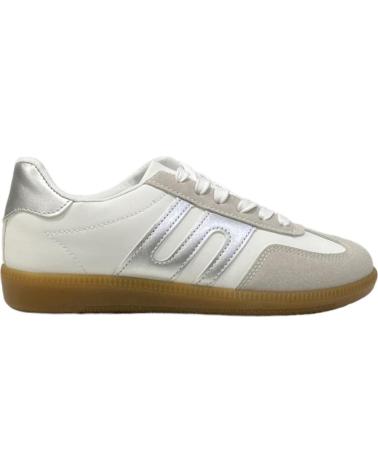 Esportes  de Mulher CALZADOMANIA DEPORTIVA SUELA RETRO PLATA