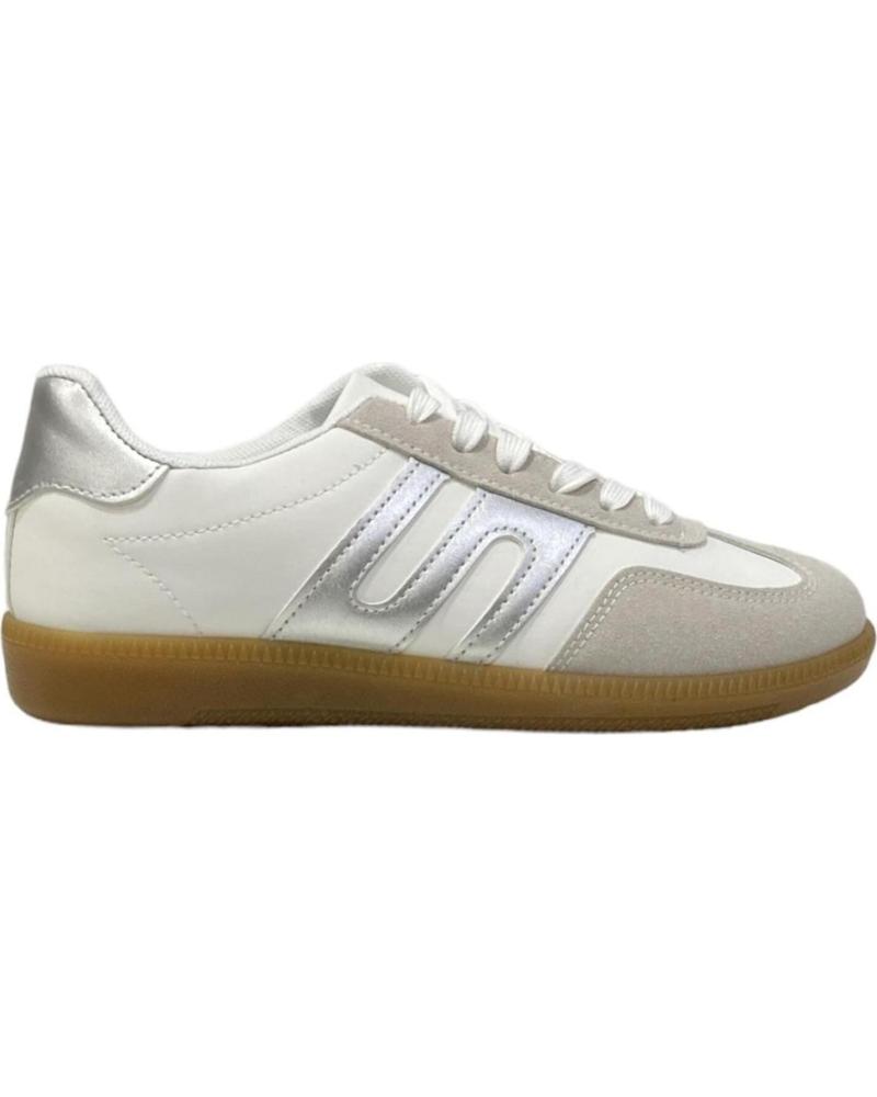 Esportes  de Mulher CALZADOMANIA DEPORTIVA SUELA RETRO PLATA