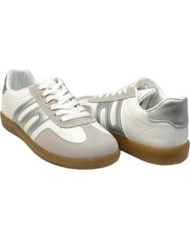 Esportes  de Mulher CALZADOMANIA DEPORTIVA SUELA RETRO PLATA