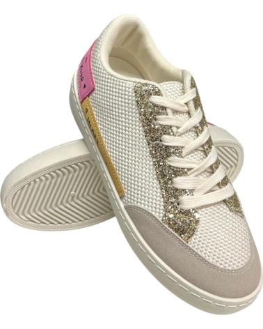 Esportes  de Mulher CALZADOMANIA BAMBA NEW GOLD BEIG