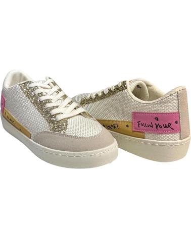 Esportes  de Mulher CALZADOMANIA BAMBA NEW GOLD BEIG