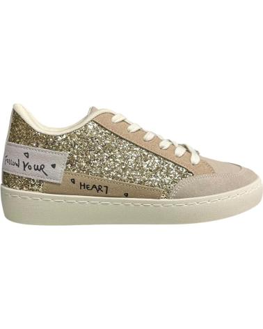Sneaker für Damen CALZADOMANIA BAMBA NEW GOLD ORO