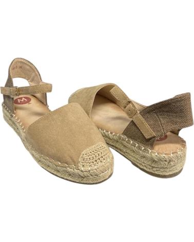Sandálias de Mulher CALZADOMANIA SANDALIA TOP CAMEL