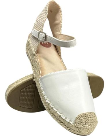 Sandali per Donna CALZADOMANIA SANDALIA TOP BLANCO