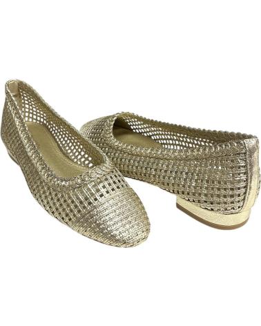 Woman Flat shoes CALZADOMANIA MANOLETINA CALADA ORO