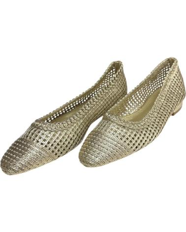 Woman Flat shoes CALZADOMANIA MANOLETINA CALADA ORO