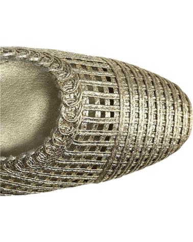 Woman Flat shoes CALZADOMANIA MANOLETINA CALADA ORO