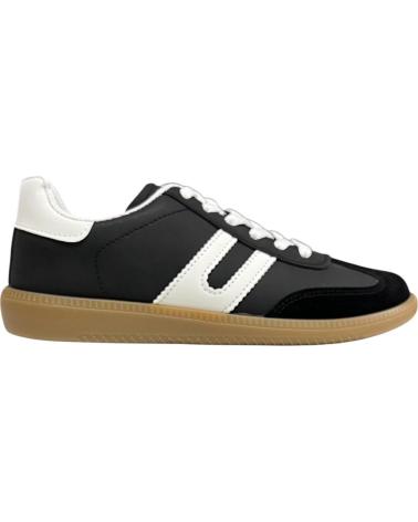 Sneaker für Damen CALZADOMANIA BAMBA RETRO U NEGRO