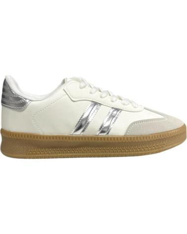 Deportivas de Mujer CALZADOMANIA DEPORTIVA DOBLE SUELA COMBINADA PLATA