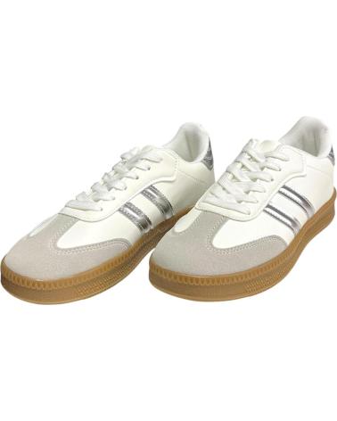 Deportivas de Mujer CALZADOMANIA DEPORTIVA DOBLE SUELA COMBINADA PLATA