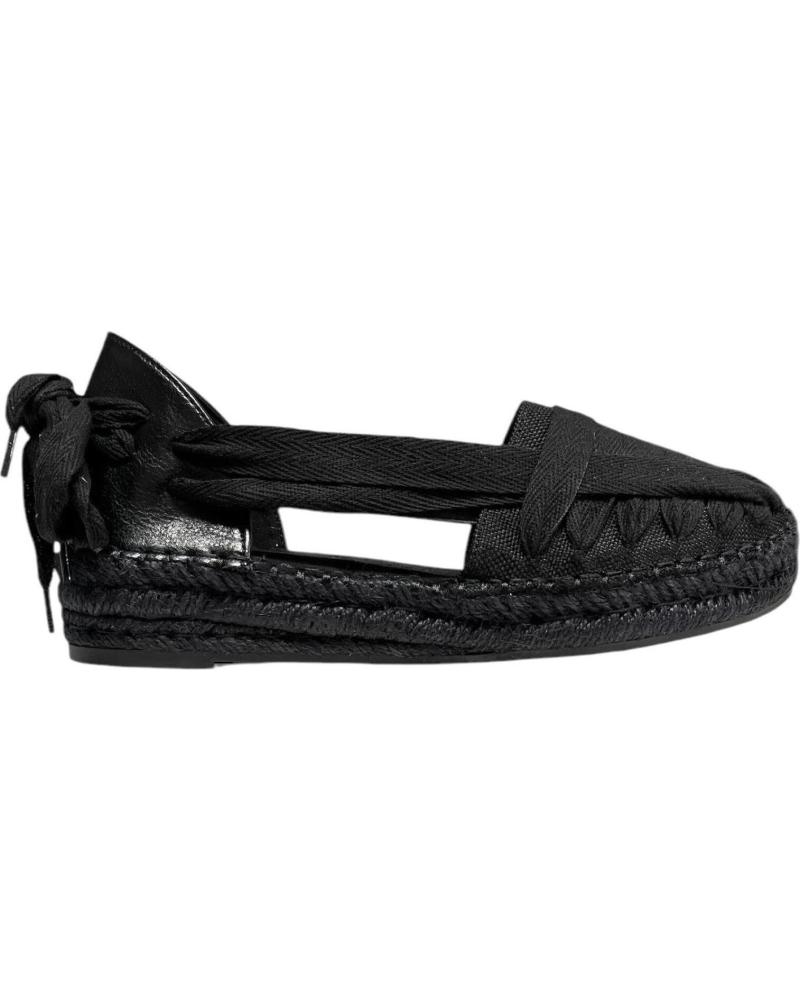 Sandalias de Mujer CALZADOMANIA SANDALIA CUERDAS NEGRO