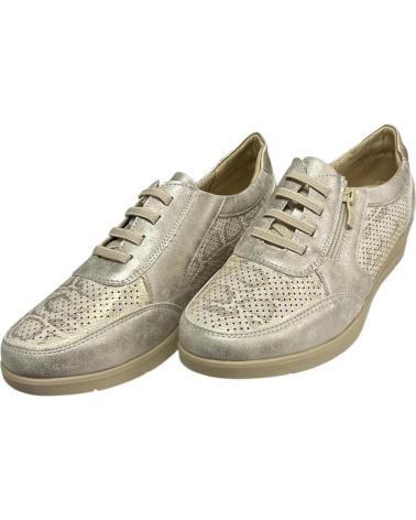 Mocassini per Donna CALZADOMANIA MOCASIN CREMALLERA Y ELASTICOS ORO