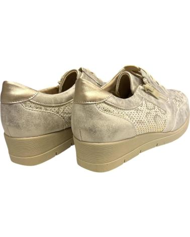 Mocassini per Donna CALZADOMANIA MOCASIN CREMALLERA Y ELASTICOS ORO