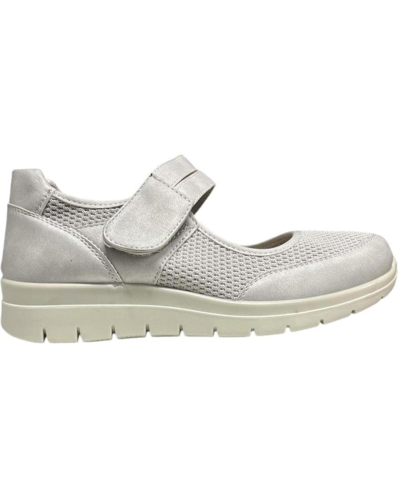 Zapatos-De-Mujer-CALZADOMANIA-MOCASIN-CONFOR-LONA-CON-VELCR0-PLATA