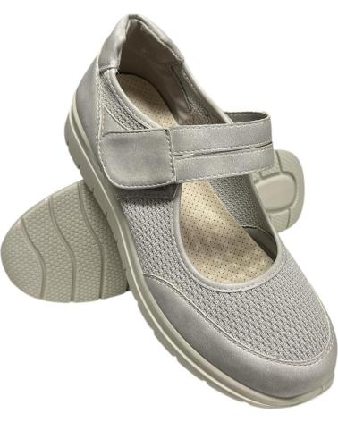 Zapatos-De-Mujer-CALZADOMANIA-MOCASIN-CONFOR-LONA-CON-VELCR0-PLATA