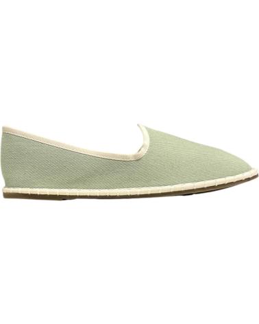 Woman Flat shoes CALZADOMANIA MOCASIN PLANO RIBETE SLIPPERS VERDE