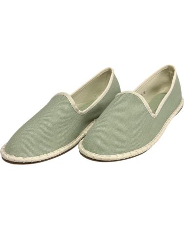 Woman Flat shoes CALZADOMANIA MOCASIN PLANO RIBETE SLIPPERS VERDE