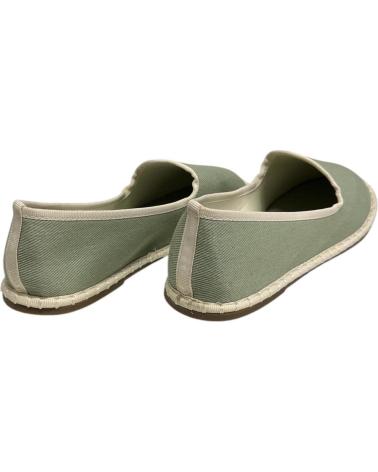 Woman Flat shoes CALZADOMANIA MOCASIN PLANO RIBETE SLIPPERS VERDE