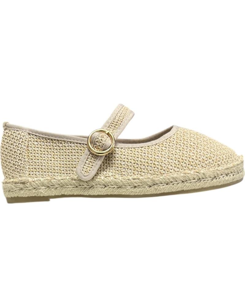 Woman Flat shoes CALZADOMANIA MANOLETINA HEBILLA ESPARTO