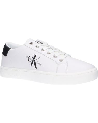 Man shoes CALVIN KLEIN DEPORTIVA CASUAL PARA HOMBRE YM00491 COLOR BLA BLANCO