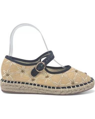 Mocassini per Donna TIMBOS MERCEDES ESPARTO DE MUJER 131156 NEGRO