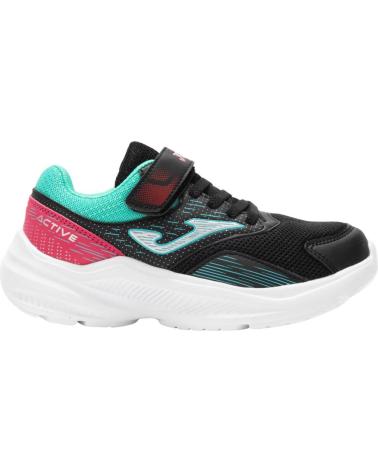 Sportivo per Bambina JOMA DEPORTIVA CON VELCRO PARA NINA ACTIVE JR 2501 COLOR NE NEGRO