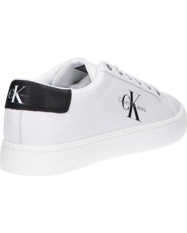 Man shoes CALVIN KLEIN DEPORTIVA CASUAL PARA HOMBRE YM00491 COLOR BLA BLANCO